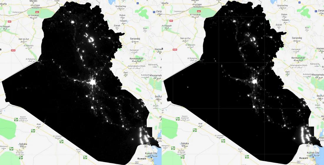 Illuminating human activities using the Night Light