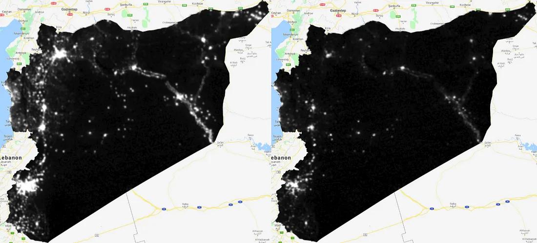 Illuminating human activities using the Night Light