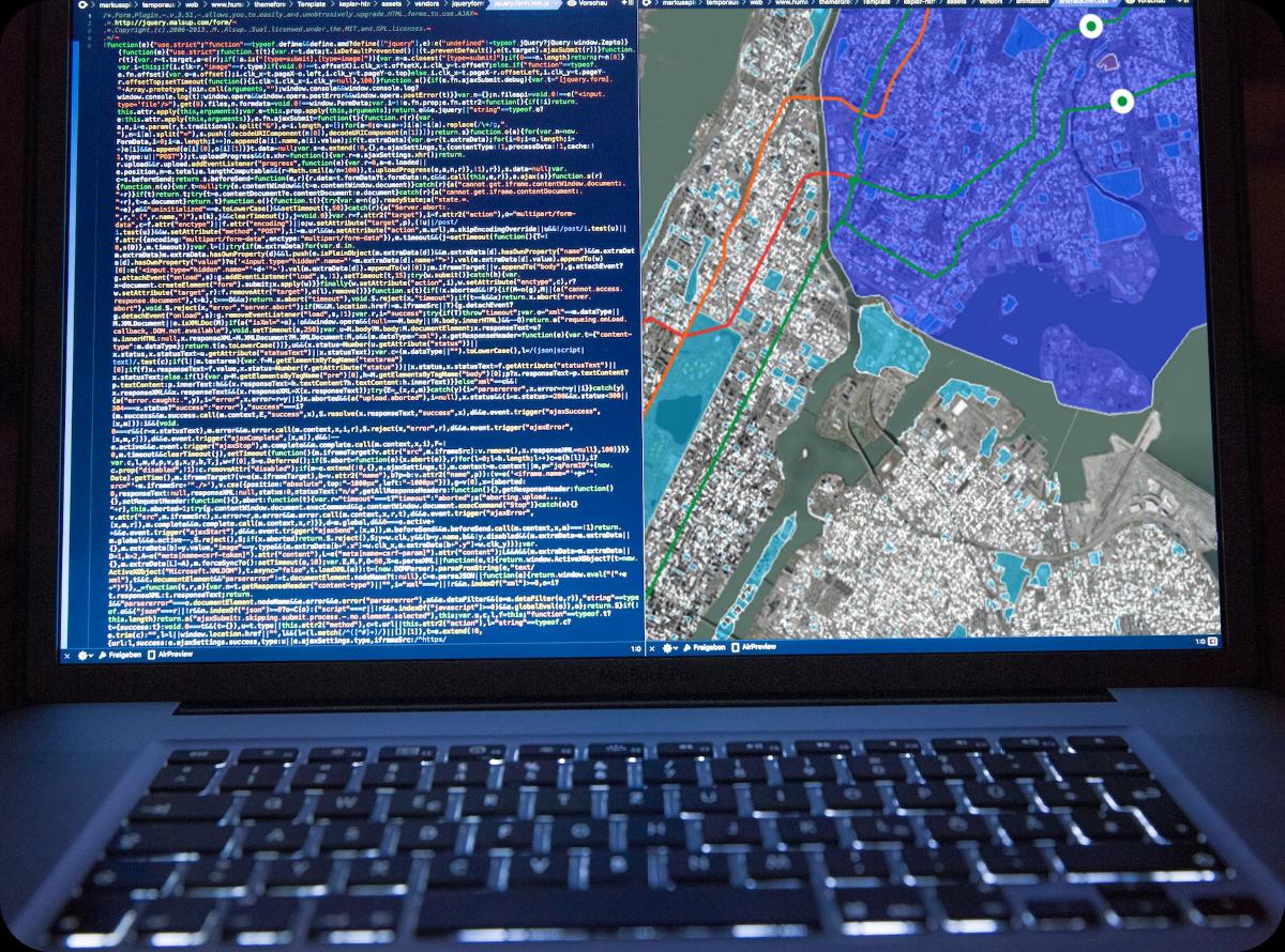 Periegesis Web GIS App Development description