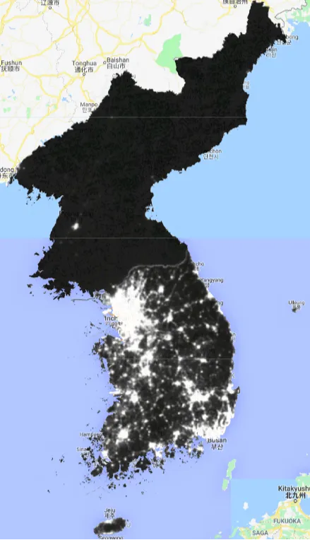 Illuminating human activities using the Night Light